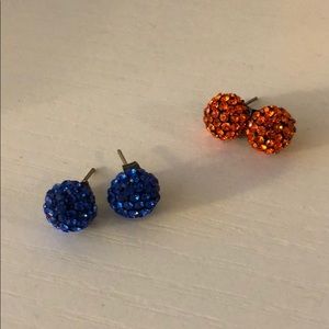SALE!! 💎 TWO SETS of Rhinestone Earrings